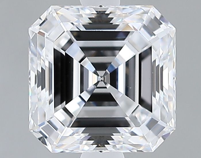Lab-Grown Asscher Diamond - 1.53 Carats, D Color, VS1 Clarity - Certified by GIA - Report Number: 2508778201
