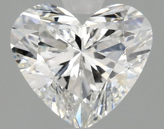 Lab-Grown Heart Diamond - 1.96 Carats, D Color, VVS2 Clarity - Certified by IGI - Report Number: LG691577277