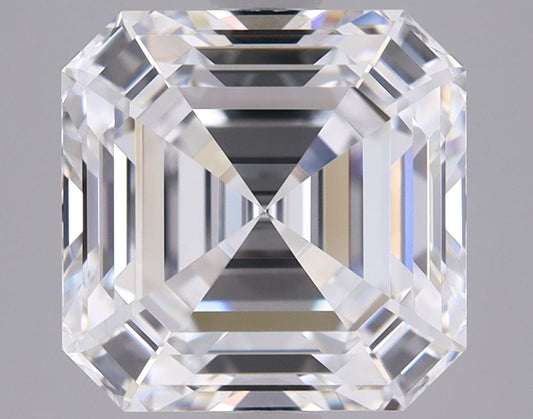 Lab-Grown Asscher Diamond - 3.04 Carats, D Color, VVS2 Clarity - Certified by GIA - Report Number: 6482474992