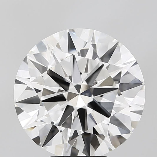 Lab-Grown Round Diamond - 6.0 Carats, F Color, VS1 Clarity - Certified by IGI - Report Number: LG683565351