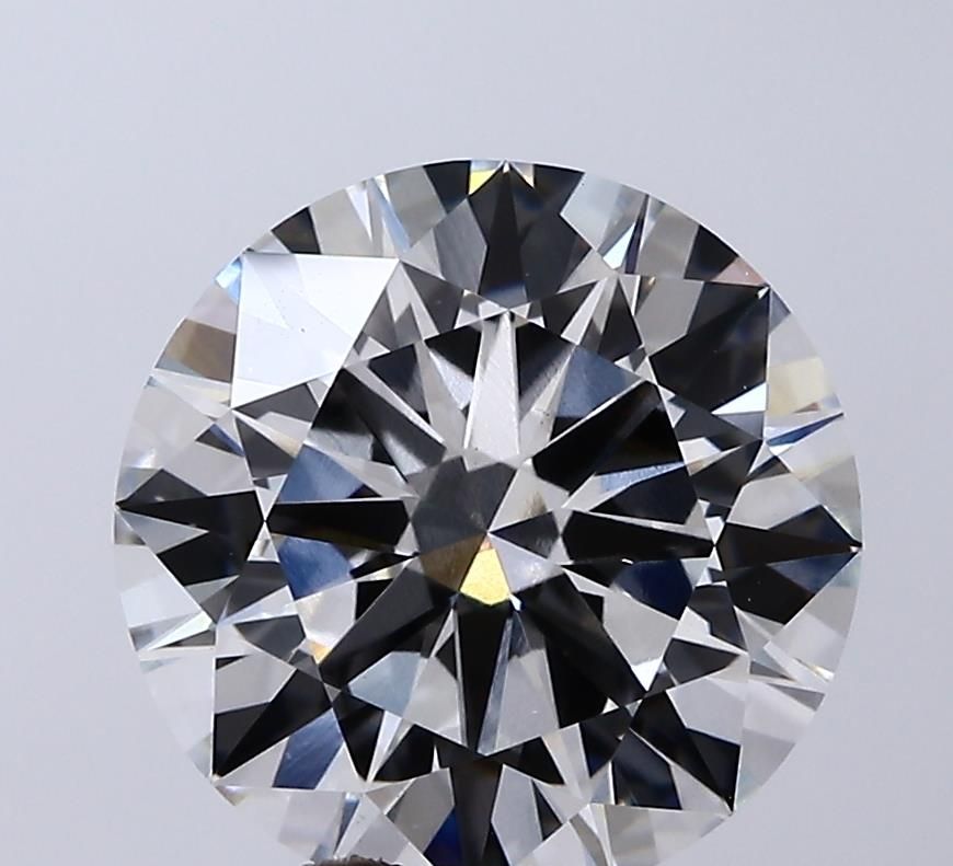 Lab-Grown Round Diamond - 4.0 Carats, F Color, VS1 Clarity - Certified by IGI - Report Number: LG715589266