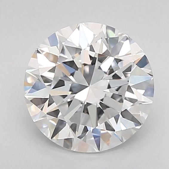 Lab-Grown Round Diamond - 1.45 Carats, D Color, VVS2 Clarity - Certified by IGI - Report Number: LG704536142