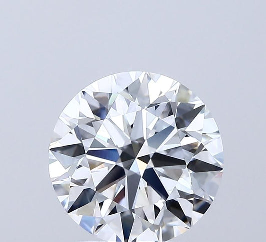 Lab-Grown Round Diamond - 2.52 Carats, E Color, VVS2 Clarity - Certified by IGI - Report Number: LG692508827