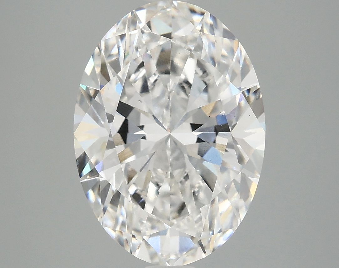 Lab-Grown Oval Diamond - 4.02 Carats, F Color, VS2 Clarity - Certified by IGI - Report Number: LG696567909