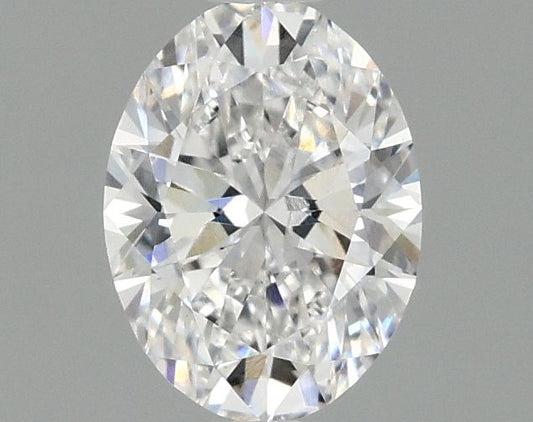 Lab-Grown Oval Diamond - 0.99 Carats, E Color, VVS2 Clarity - Certified by IGI - Report Number: LG637460990
