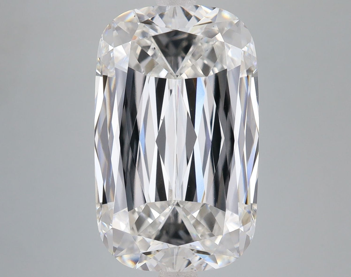 Lab-Grown Cushion Diamond - 8.08 Carats, F Color, VS2 Clarity - Certified by IGI - Report Number: LG633463029