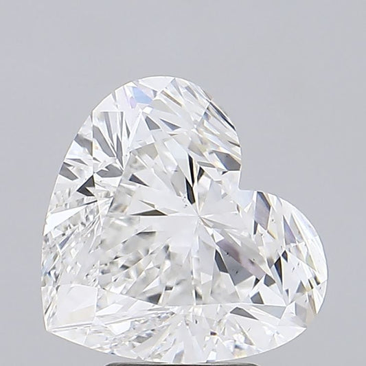 Lab-Grown Heart Diamond - 5.08 Carats, E Color, VS2 Clarity - Certified by IGI - Report Number: LG692541284