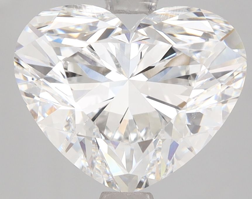 Lab-Grown Heart Diamond - 4.01 Carats, E Color, VVS2 Clarity - Certified by IGI - Report Number: LG627483385