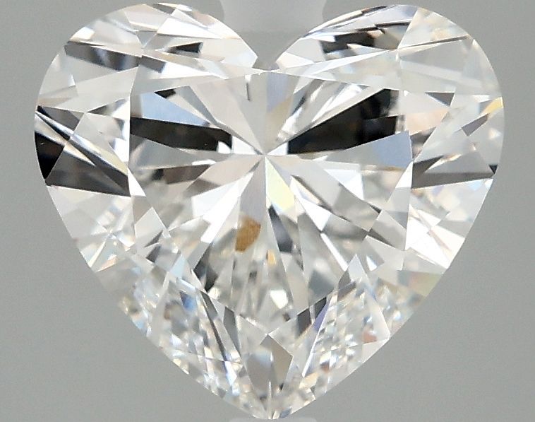 Lab-Grown Heart Diamond - 3.0 Carats, F Color, VVS2 Clarity - Certified by IGI - Report Number: LG684510843