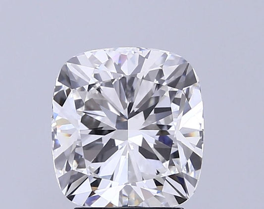 Lab-Grown Cushion Diamond - 3.09 Carats, E Color, VVS2 Clarity - Certified by IGI - Report Number: LG681583926