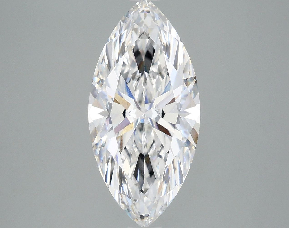 Lab-Grown Marquise Diamond - 2.45 Carats, E Color, VS1 Clarity - Certified by IGI - Report Number: LG662464225