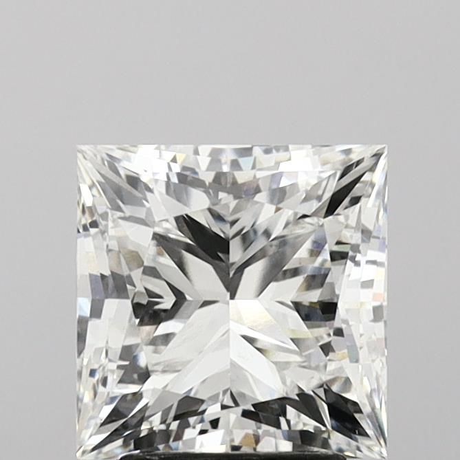 Lab-Grown Princess Diamond - 4.0 Carats, F Color, VS1 Clarity - Certified by IGI - Report Number: LG677510406
