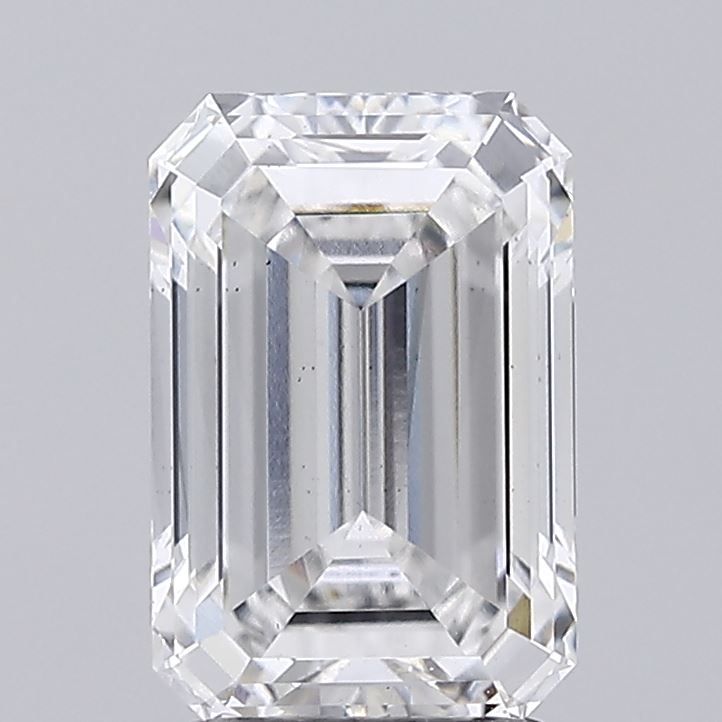 Lab-Grown Emerald Diamond - 2.45 Carats, F Color, VS2 Clarity - Certified by IGI - Report Number: LG645457653