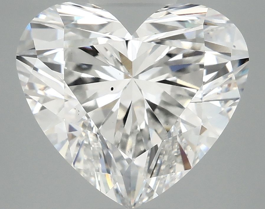 Lab-Grown Heart Diamond - 4.84 Carats, E Color, VS2 Clarity - Certified by IGI - Report Number: LG715542037