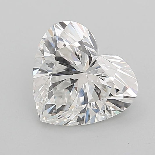 Lab-Grown Heart Diamond - 4.04 Carats, E Color, VVS2 Clarity - Certified by IGI - Report Number: LG692583062