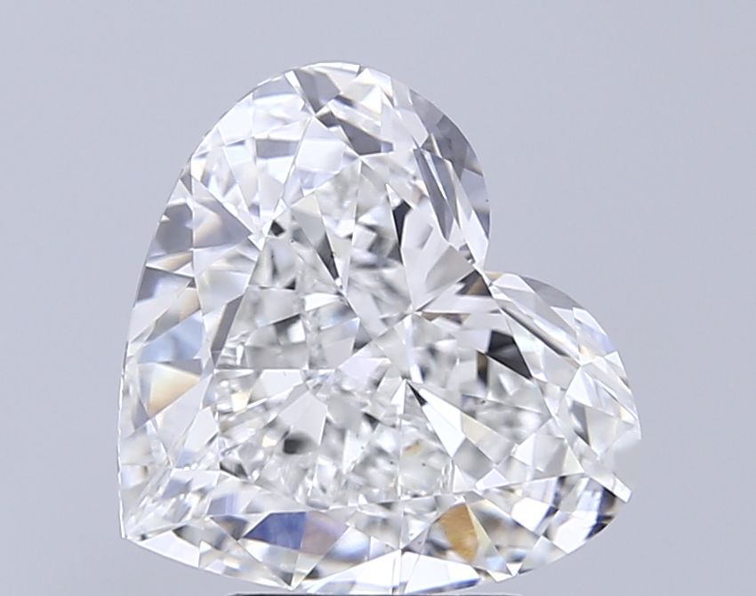 Lab-Grown Heart Diamond - 5.03 Carats, F Color, VS2 Clarity - Certified by IGI - Report Number: LG706542473