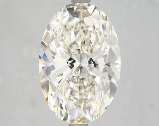 Lab-Grown Oval Diamond - 5.17 Carats, Fancy Vivid Blue Color, VS1 Clarity - Certified by IGI - Report Number: LG654483725