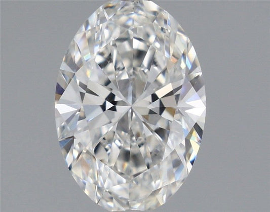 Lab-Grown Oval Diamond - 0.99 Carats, F Color, VVS2 Clarity - Certified by IGI - Report Number: LG651419843