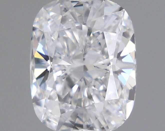 Lab-Grown Cushion Diamond - 0.48 Carats, D Color, VVS2 Clarity - Certified by IGI - Report Number: LG642465074