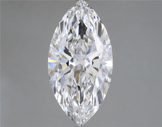 Lab-Grown Marquise Diamond - 4.05 Carats, E Color, VVS2 Clarity - Certified by IGI - Report Number: LG680511907