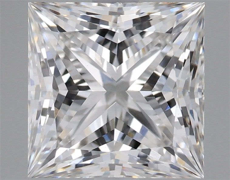 Lab-Grown Princess Diamond - 3.01 Carats, F Color, VVS2 Clarity - Certified by IGI - Report Number: LG653411979