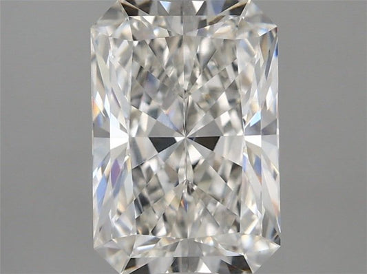 Lab-Grown Radiant Diamond - 2.59 Carats, F Color, VVS2 Clarity - Certified by IGI - Report Number: LG675512373