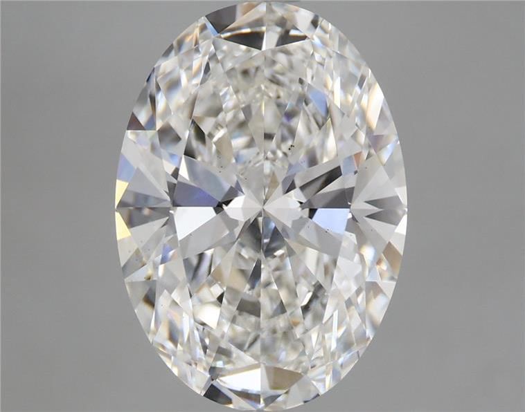 Lab-Grown Oval Diamond - 5.01 Carats, F Color, VS2 Clarity - Certified by IGI - Report Number: LG657450387