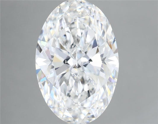 Lab-Grown Oval Diamond - 6.0 Carats, E Color, VVS2 Clarity - Certified by IGI - Report Number: LG696502383