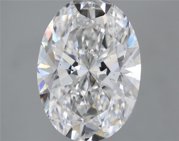 Lab-Grown Oval Diamond - 3.09 Carats, E Color, VS2 Clarity - Certified by IGI - Report Number: LG653413051