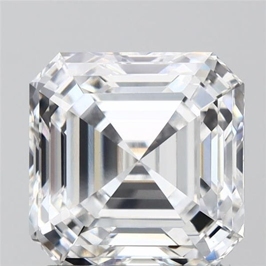 Lab-Grown Asscher Diamond - 2.08 Carats, F Color, VS1 Clarity - Certified by GIA - Report Number: 6485513415