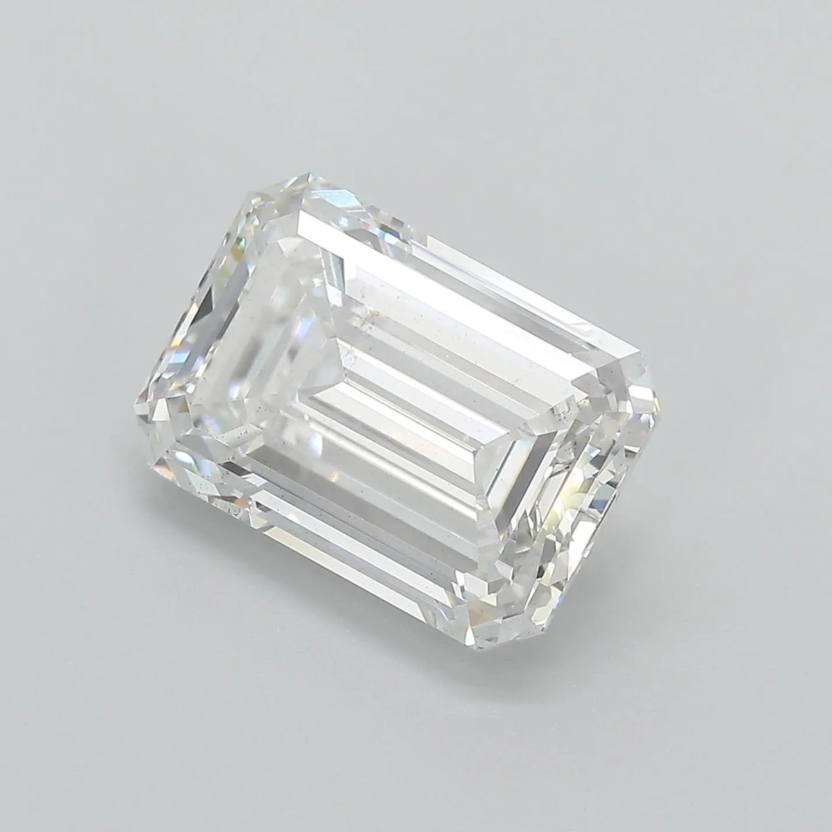 Lab-Grown Emerald Diamond - 5.31 Carats, F Color, VS2 Clarity - Sustainable Luxury and Dazzling Brilliance-IGI·Certified