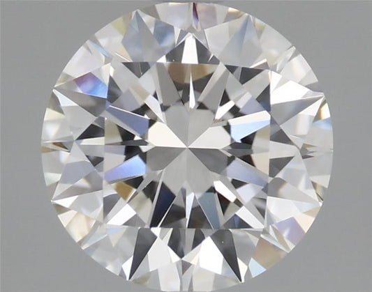 Lab-Grown Round Diamond - 2.52 Carats, F Color, VVS2 Clarity - Certified by IGI - Report Number: LG638428006