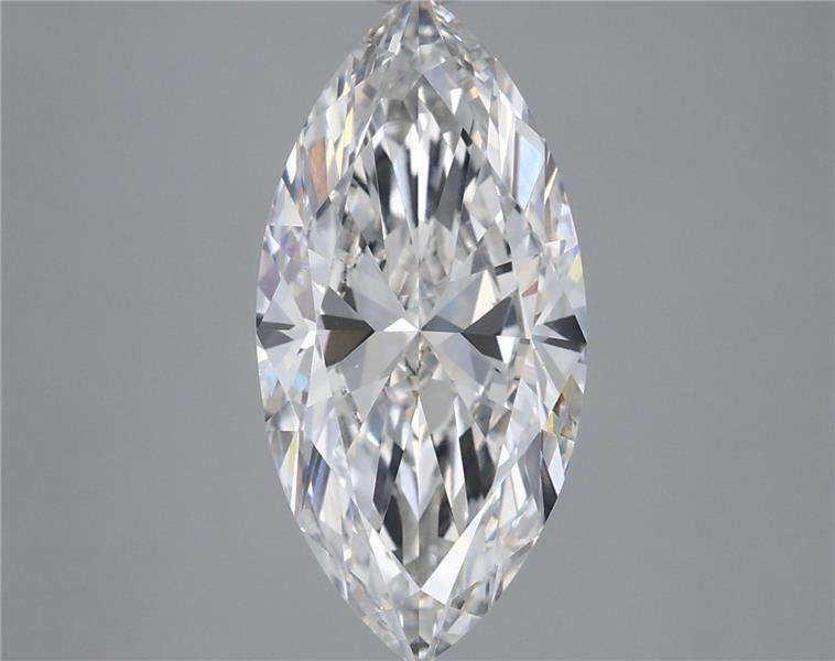 Lab-Grown Marquise Diamond - 3.5 Carats, F Color, VS1 Clarity - Certified by IGI - Report Number: LG683596187