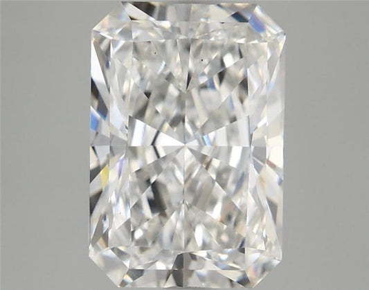 Lab-Grown Radiant Diamond - 3.56 Carats, F Color, VS1 Clarity - Certified by IGI - Report Number: LG665442508