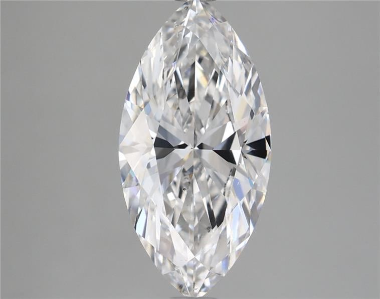 Lab-Grown Marquise Diamond - 2.57 Carats, E Color, VS2 Clarity - Certified by IGI - Report Number: LG663403294