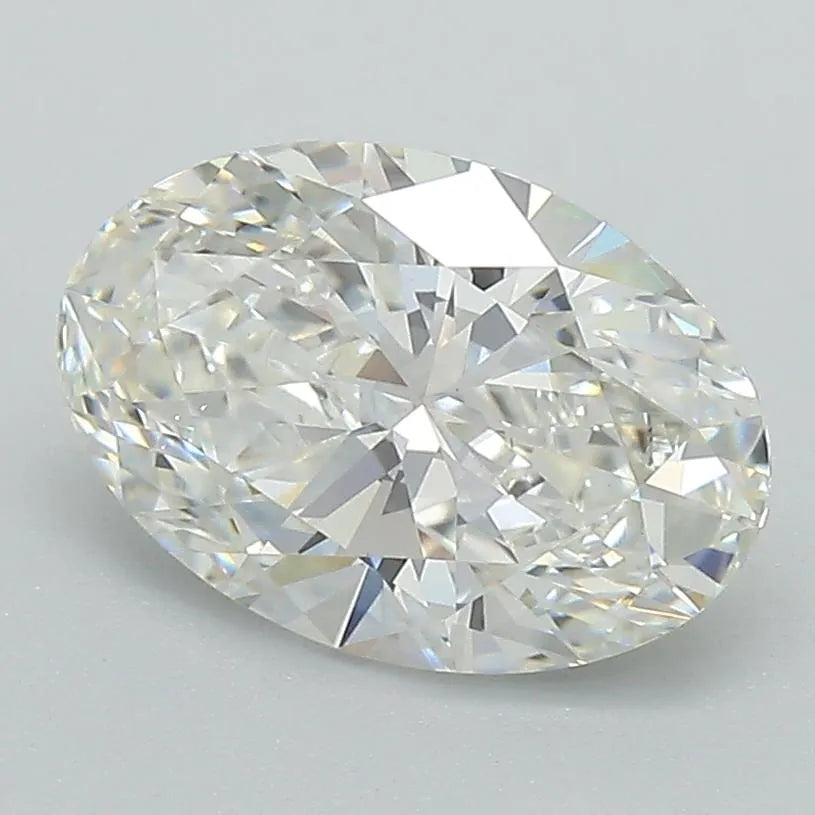 2.09ct Oval Lab Grown Diamond (Colour G, Clarity VS1, IGI Certified)