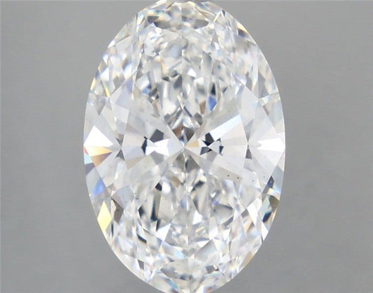 Lab-Grown Oval Diamond - 4.67 Carats, E Color, VS2 Clarity - Certified by IGI - Report Number: LG669458046