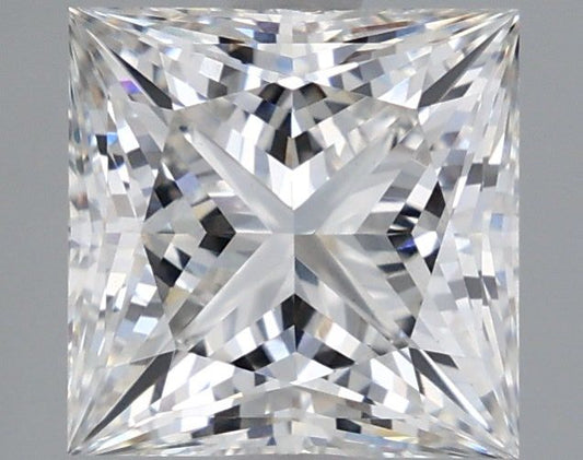 Lab-Grown Princess Diamond - 3.01 Carats, F Color, VVS2 Clarity - Certified by IGI - Report Number: LG656487242