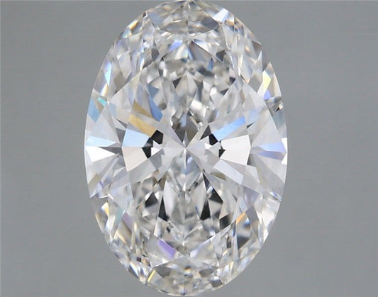 Lab-Grown Oval Diamond - 3.51 Carats, F Color, VS1 Clarity - Certified by IGI - Report Number: LG670462883