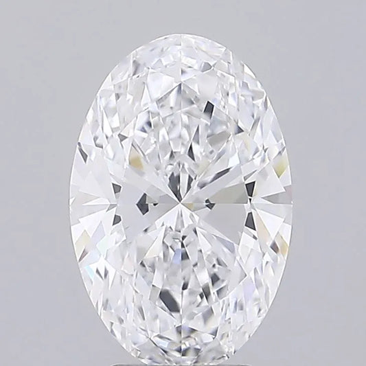 Diamant ovale de 4,02 ct (couleur D, pureté VVS2, certifié IGI)
