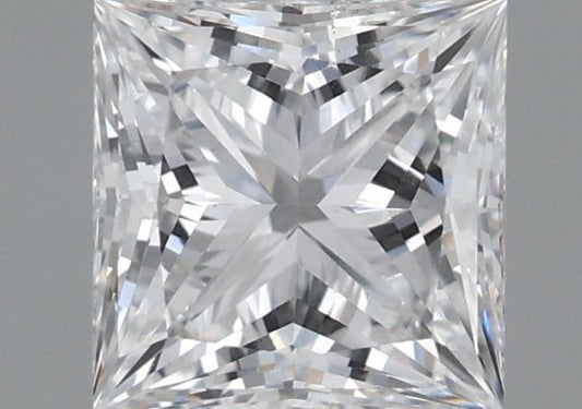 Lab-Grown Princess Diamond - 0.95 Carats, E Color, VS1 Clarity - Certified by IGI - Report Number: LG655431877