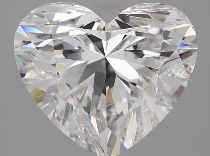 Lab-Grown Heart Diamond - 2.99 Carats, D Color, VS1 Clarity - Certified by IGI - Report Number: LG652447013