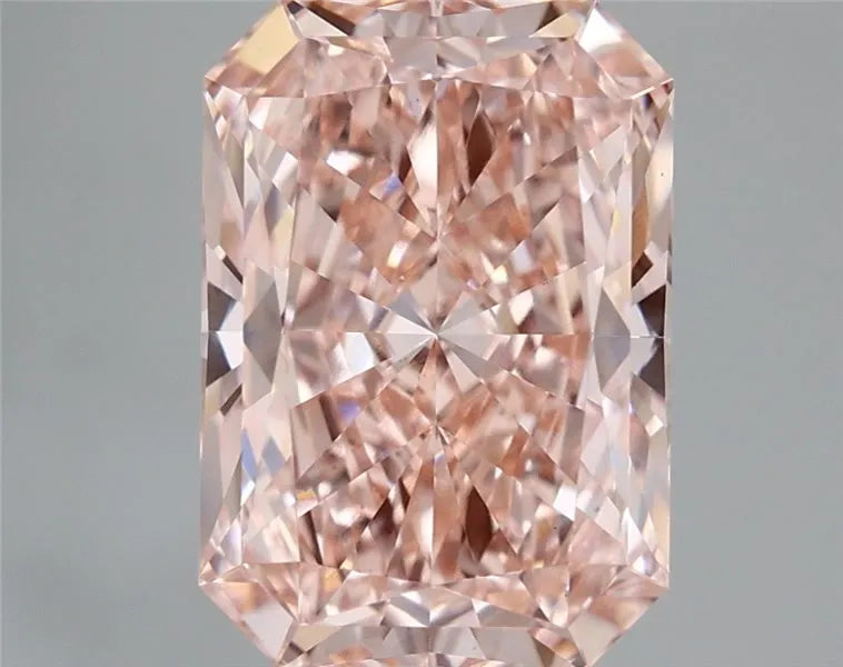 4.03ct Radiant Lab Grown Diamond (Colour Fancy Intense Pink, Clarity VS1, IGI Certified)