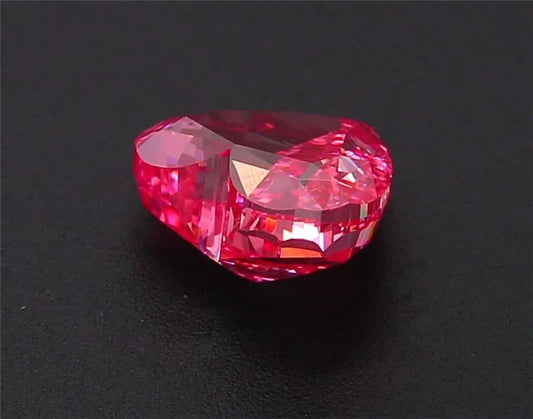 2,16 ct Herz-Diamant aus Laborzucht (Farbe: Fancy Vivid Pink, Reinheit: VS2, IGI-zertifiziert)