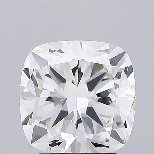 Diamant de laboratoire brillant coussin de 2,04 ct (couleur H, pureté VS1, certifié IGI)