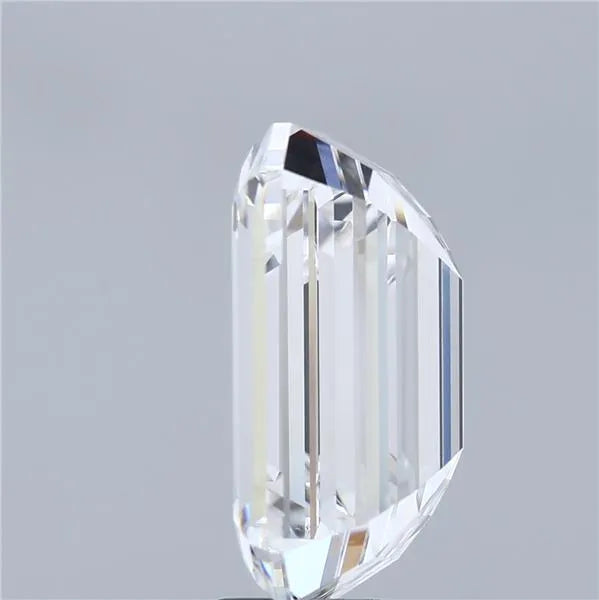 12,05 ct Smaragd, im Labor gezüchteter Diamant (Farbe E, Reinheit VVS2, IGI-zertifiziert)
