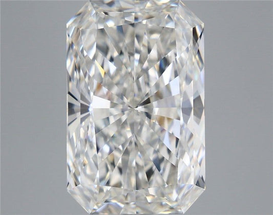 Lab-Grown Radiant Diamond - 8.07 Carats, F Color, VVS2 Clarity - Certified by IGI - Report Number: LG670436502