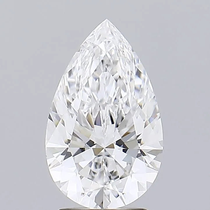 2.52ct Pear Lab Grown Diamond (Colour E, Clarity VS1, GIA Certified)