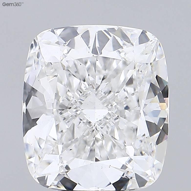 Lab-Grown Cushion Diamond - 6.11 Carats, E Color, VS2 Clarity - Certified by IGI - Report Number: LG641476371