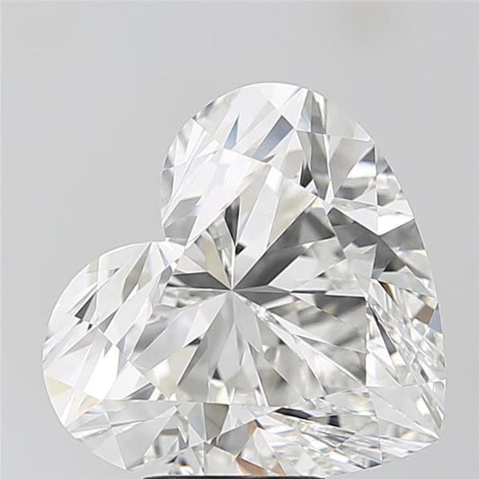 Lab-Grown Heart Diamond - 6.12 Carats, E Color, VVS2 Clarity - Certified by IGI - Report Number: LG708573227